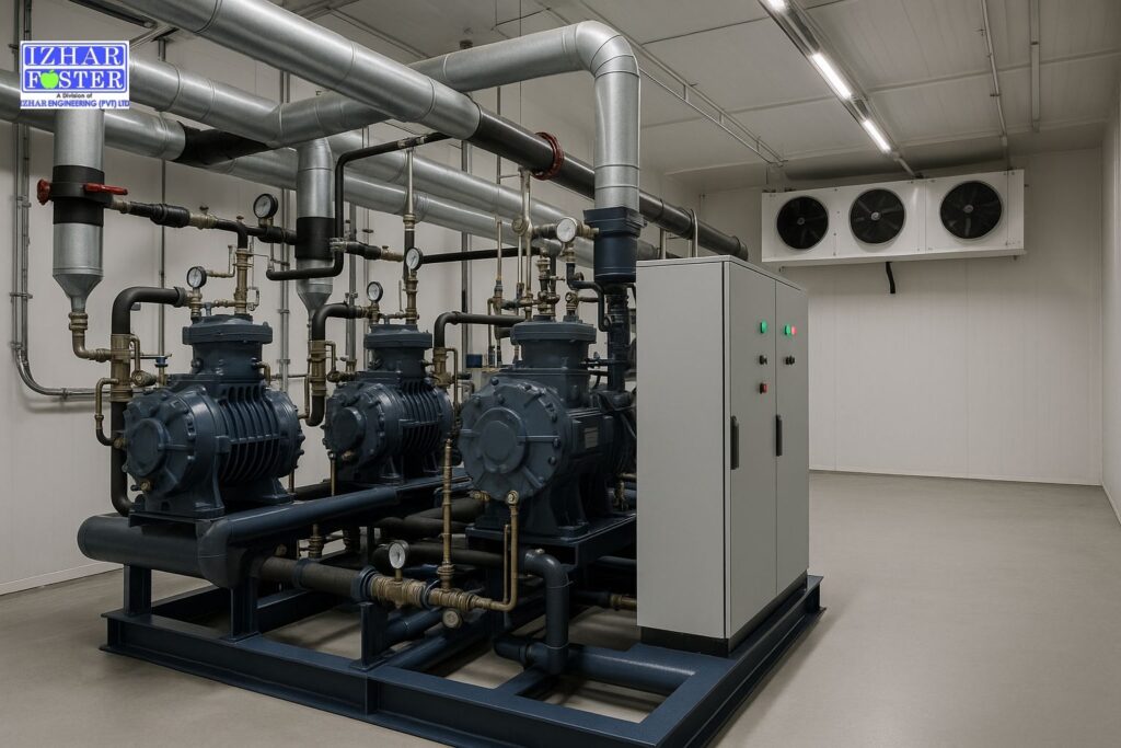 cold store refrigeration system